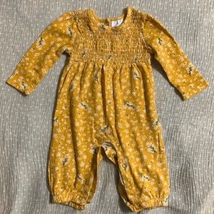 Laura Ashley baby girl romper outfit